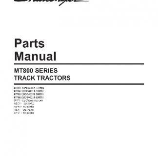 cat challenger parts manual MT800-Series-Tractor